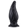 DarkSil Plug Spiral Pik S 12.5 x 5.2cm Noir